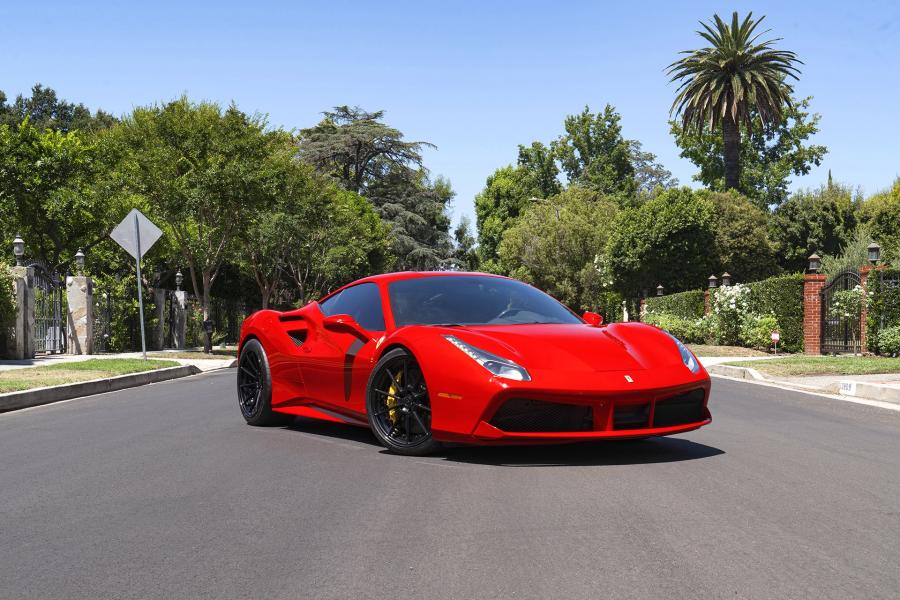  Ferrari 488 GTB on Forgiato Wheels (TEC 2.4) 2019 года  (фото 1 из 6)